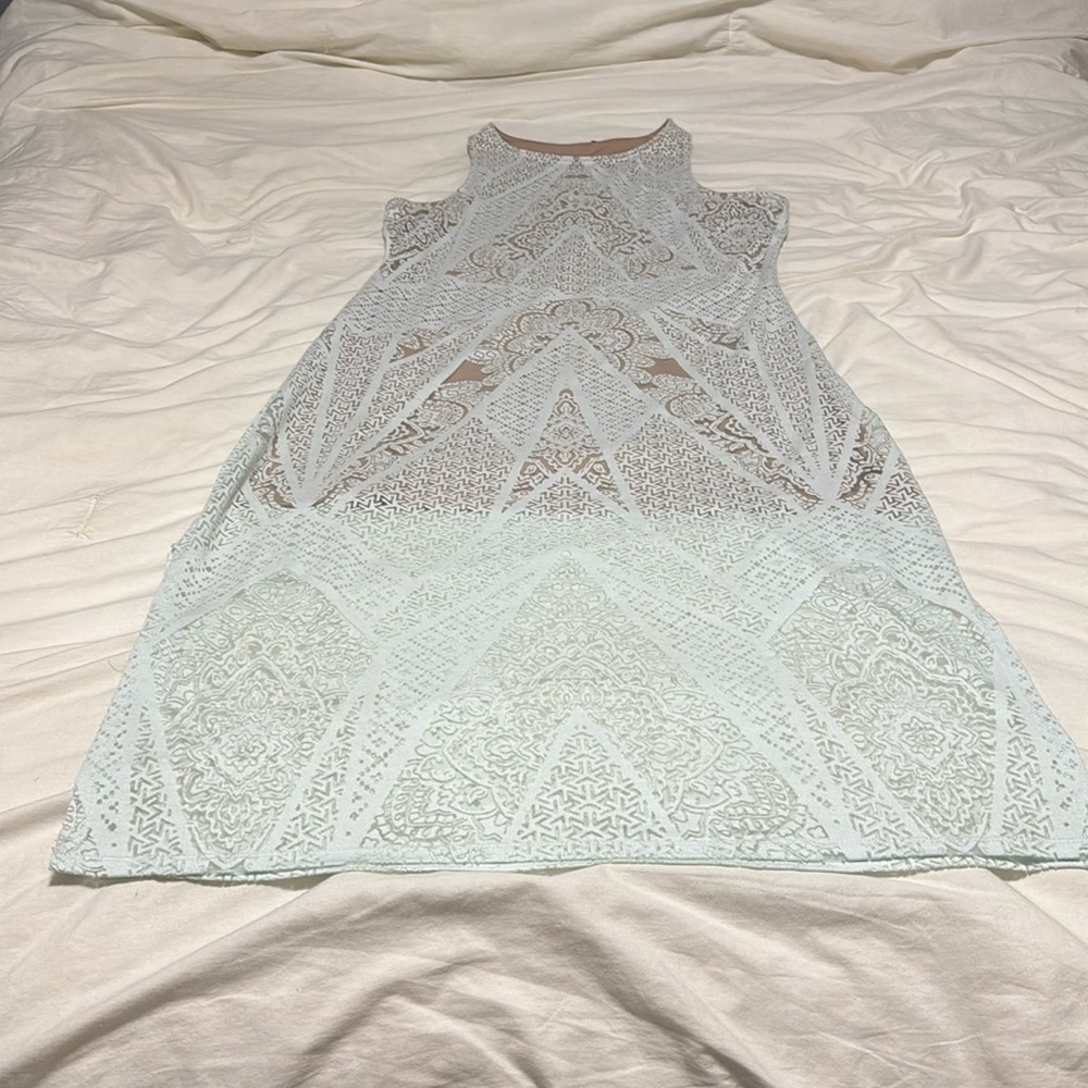 Icey Blue XL Maxi Dress